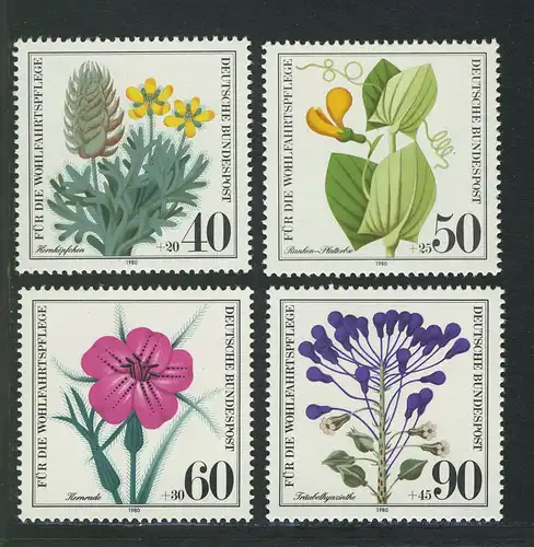 1059-1062 Wofa Herbes sauvages 1980, phrase **