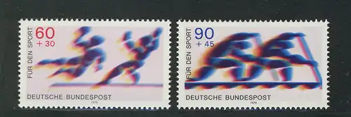 1009-1010 Sporthilfe Handball und Zweier-Canadier 1979, Satz **