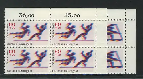 1009-1010 Sporthilfe 1979, E-Vbl. o.r. Satz **