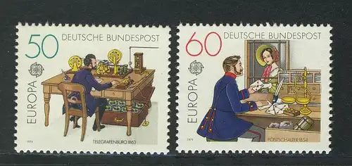 1011-1012 Europa/CEPT Post 1979, Satz **