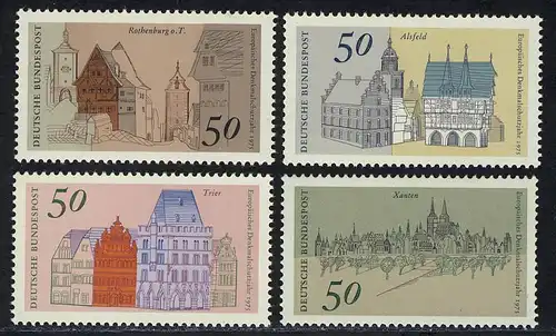 860-863 Europe/Protection des monuments, phrase **