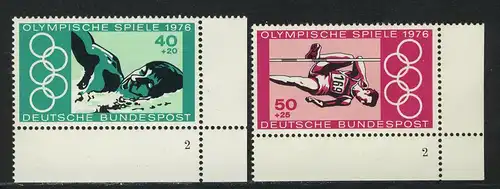 886-887 Olympische Sommerspiele, FN2 Satz **