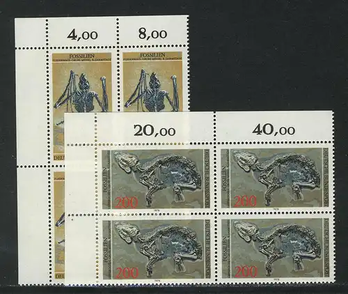 974-975 Fossiles 1978, E-Vbl o.l. phrase **