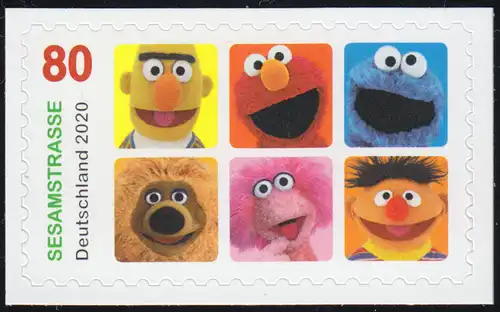 3534 Sésame, autocollant sur film neutre, frais