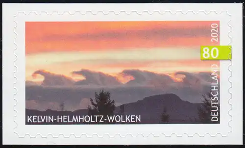 3532 Événements célestes: nuages Kelvin-Helmholtz, sk sur film neutre, **