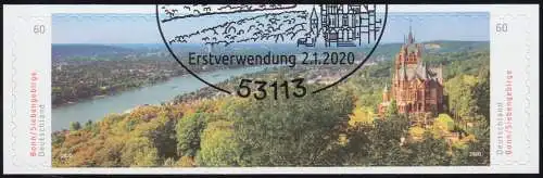 3517-3518 Panorama Bonn / Siebengebirge, selbstklebend auf neutraler Folie O