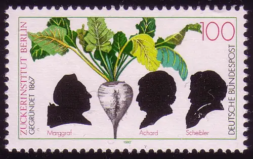 1599 Zuckerinstitut Berlin ** post-fraîchissement