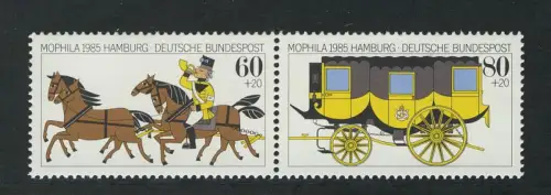 1255-1256 MOPHILA 1985, Zusammendruck **