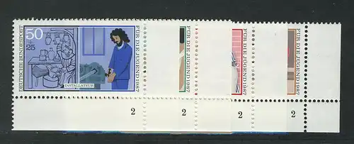 1315-1318 Jugend Handwerksberufe 1987, FN2 Satz **