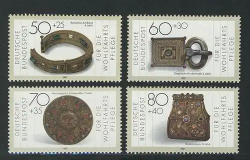 1333-1336 Wofa Schmiedekunst 1987, Satz postfrisch **