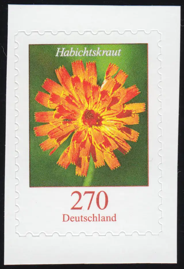 3490 Blume Habichtskraut 270 Cent, selbstklebend aus FB 93, **