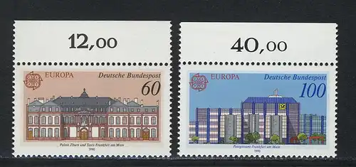 1461-1462 Europa Postämter 1990, Oberrand, Satz **