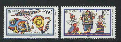 1417-1418 Europa Kinderspiele 1989, Satz postfrisch **