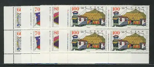 1411-1414 Jeunesse cirque 1989, E-Vbl et l.