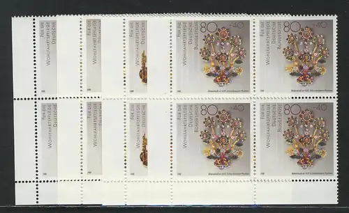 1383-1386 Wofa Forgeage 1988, E-Vbl et l. Set **