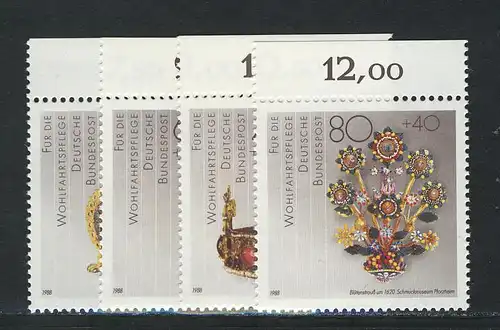 1383-1386 Wofa Forge Art 1988, Oberrand, Set **