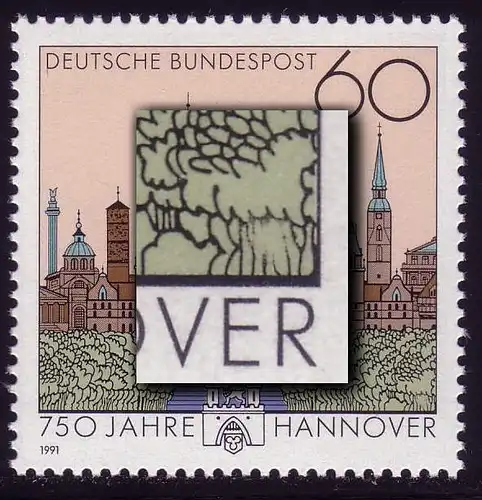 1491I Hanovre avec MICHEL-PLF I Busch interrompu à droite, case 18, **
