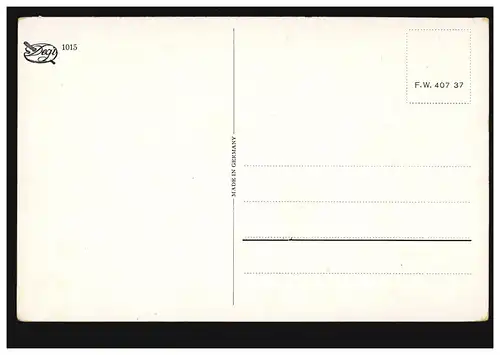 Artiste AK W. Hoy Arts pétroliers: L'île des morts, édition Degi, inutilisé