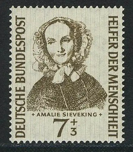 222 Aide de l'humanité 7+3 Pf Sieveking **