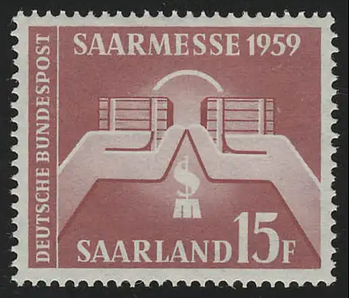 Sarre 447 Sarrebruck 1959, **.