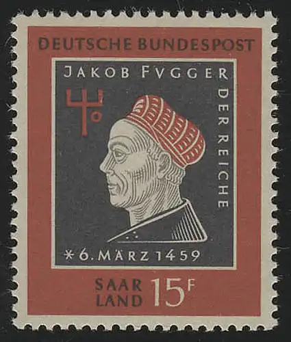 Saarland 445 Jakob Fugger 1959, **
