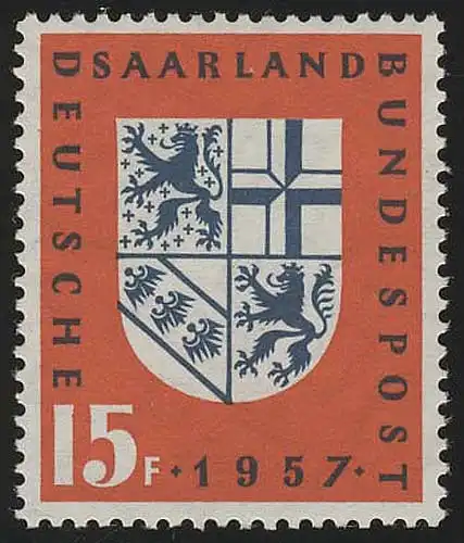 Saarland 379 Eingliederung 1957, **