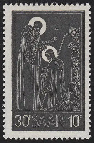 Saarland 347 Benediktiner-Abtei Tholey 1953, **