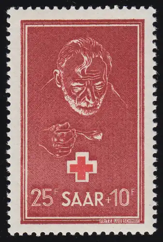 Saarland 292 Rotes Kreuz 1950, **