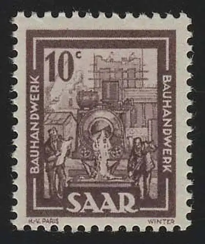 Sarre 272 France 10 C, **.