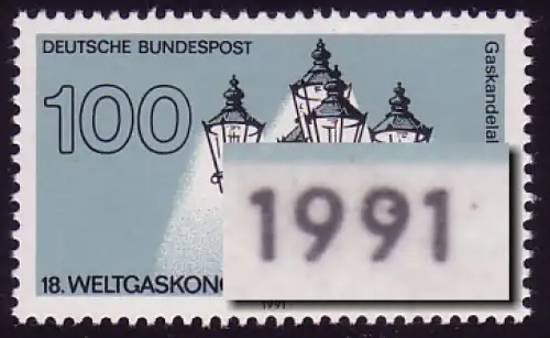1538 Weltgaskongress 100, Punkt in zweiter 9, Feld 16 **