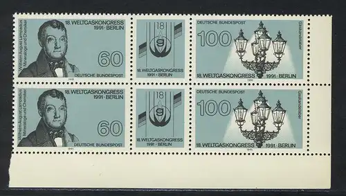 1537-1538 Weltgaskongress, Vbl-Zusammendruck u.r. **