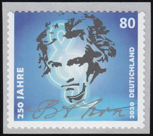 3520 Beethoven autocollant, avec numéro GERADER **