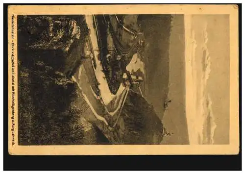 AK Niederlahnstein Lahntal Allerheilenberg Burg Ruppertsklam, Pfaffendorf