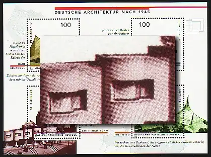 Bloc 37I Architecture 1997 avec PLF I fissure dans le toit de la maison en bas à gauche, **