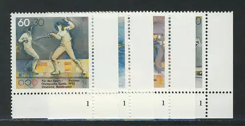 1592-1595 Aide sportive 1992, FN1 phrase **