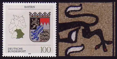 1587 Bayern mit PLF Kerbe im Oberschenkel, Feld 8, **