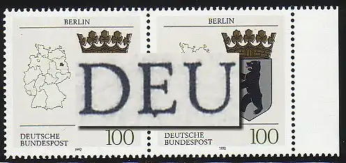 1588 Berlin mit PLF Sporn am E von DEUTSCHE, Feld 14 **