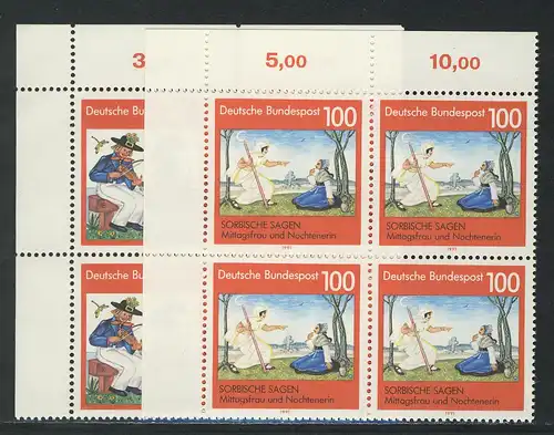 1576-1577 Sorbische Sagen 1991, E-Vbl o.l. Satz **