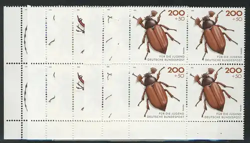 1666-1670 Jeunesse Scarabée 1993, E-Vbl et l.