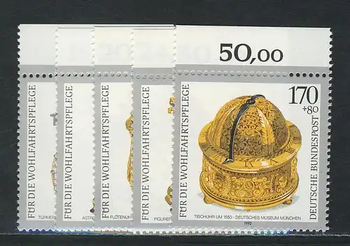 1631-1635 Wofa Montres 1992, Oberrand, set **