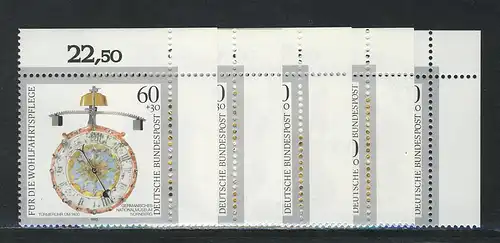 1631-1635 Wafa montres 1992, coin ou rang **