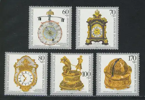 1631-1635 Wafa montres 1992, série frais de port **