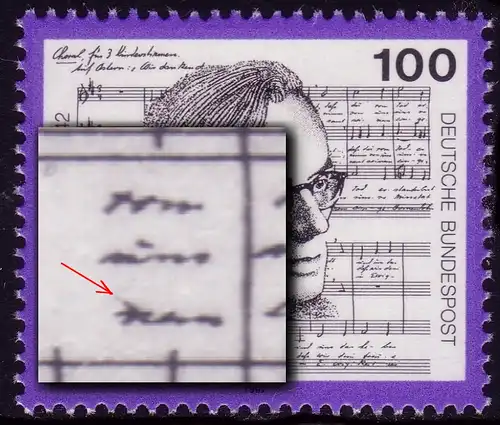 1637 Distler: petit trait au troisième mot d'en haut, **