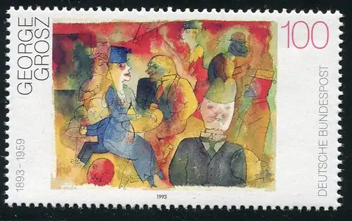 1656 Grosz: point vert à droite du chapeau bleu, case 6 **