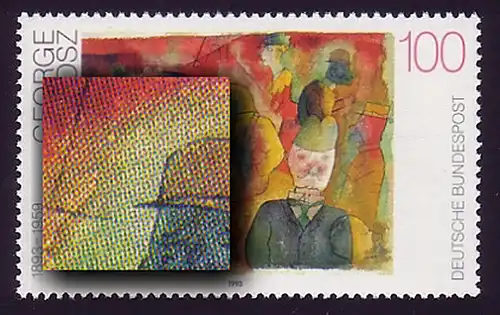 1656 Grosz: gelber Fleck links vom Hut des Mannes, **