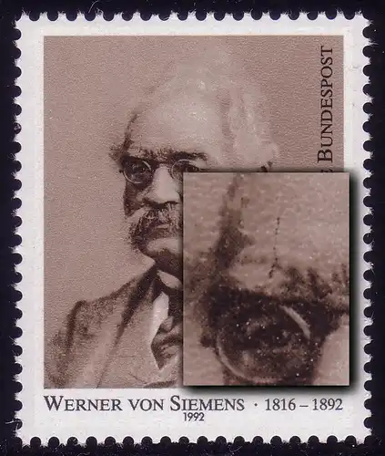 1642 Siemens: senkrechte Narbe über linkem Auge, Feld 31, **