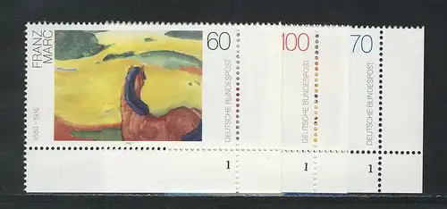 1617-1619 Deutsche Malerei 1992, FN1 Satz **