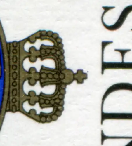 1613 Orden mit PLF Punkt am Kreuz bei der rechten Krone, **