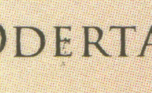 3059II Rivière Odertal avec PLF II trait et point en dessous du E, case 4, **