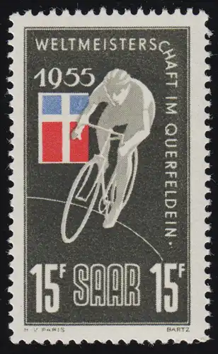 Saarland 357 Querfeldein-Rad-WM 1955, **